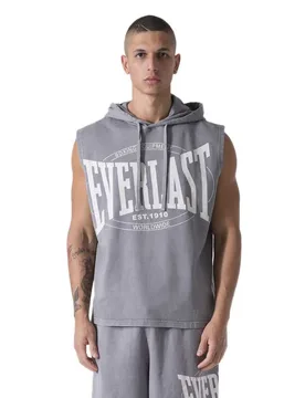 T-shirt Sans Manches Washed Grey L - Everlast - FashionsVida