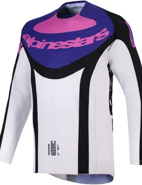 Maglia Moto Cross Enduro TECHSTAR KNIF Nero Grig taglia 2X - Alpinestars - FashionsVida