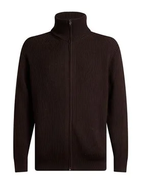 Strickjacke Herren Dunkelbraun 54 Herren - LUIGI GENTILE - FashionsVida