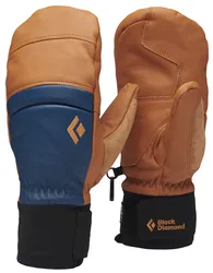 Moufles de freeride en PrimaLoft® - Spark Mitts Henna Ink Blue en Cuir - Taille XL - Marron