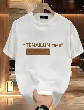 Fashion O-Neck Korean Printed Letter T-Shirts Men's Clothing Summer New Loose Short Sleeve England Tops Casual Tee Shirts - Aliexpress - FashionsVida