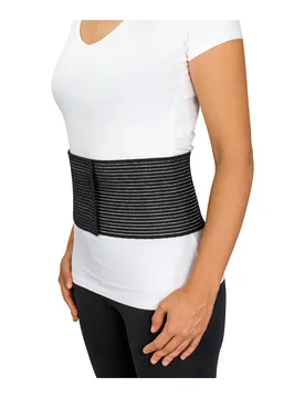 Rückenstützgürtel "Basic" schwarz weiss - Hydas - FashionsVida