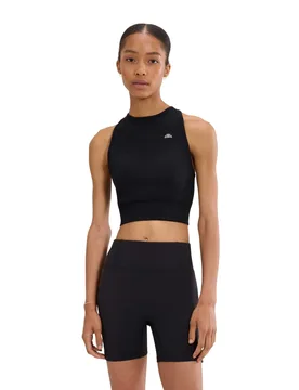 Womens/ladies Cascades Sports Top (Black) - Size Large - Ellesse - FashionsVida