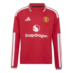 Manchester United Heimtrikot mit langen Ärmeln Kinder 2026/27 - Rouge - unisex - Size: 9/10 ans