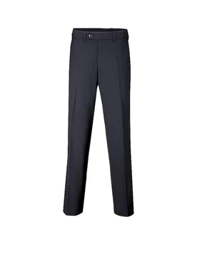 Pantaloni di lana Jan 317 blu 28U - Eurex - FashionsVida