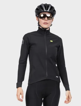 Giubbino invernale ciclismo donna R-EV1 FUTURE WARM nero 2023 - ALE' - FashionsVida