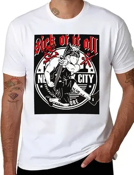 Fans99 sick of it all T-Shirt man tshirt t shirts for man cotton soft T-Shirt - Aliexpress - FashionsVida