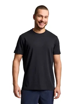 Deck Short Sleeve T-shirt Black Ink XS Men - SLAM - FashionsVida