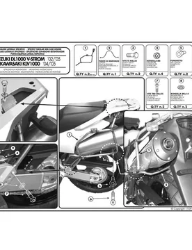 Portavaligie laterale specifico per valigie MONOKEY® o RETRO taglia un - Kappa - FashionsVida