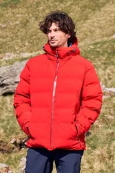 Ultra Jura Mens PrimaLoft Padded Jacket - Red