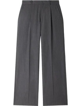 Pantalón de traje de hombre corte ancho lana virgen - sandro - FashionsVida
