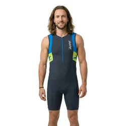 Triathlon Senza Maniche Performance Pewter / B S