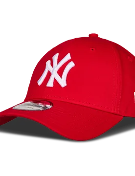 FORTY Unisex Caps - Red - Size - Red - Size: One Size - New era - FashionsVida