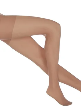 Extra Roomy Everyday Tights Petite Length 20 Denier - Mink - Size: XL - Cosyfeet - FashionsVida