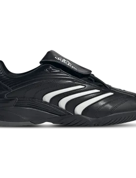 Predator Men's Sneakers - Black - Size 8 - Leather - Black - Size: 8 - Adidas - FashionsVida
