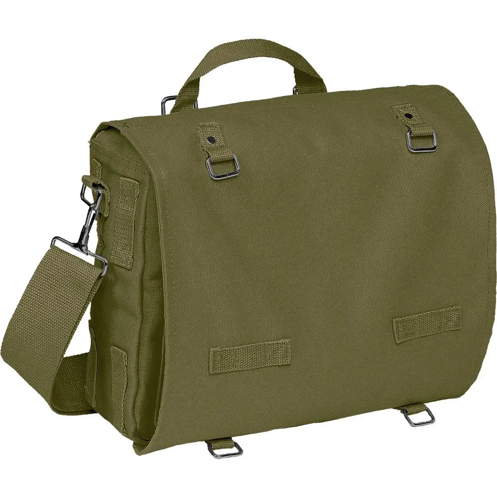 Borsa Per Laptop Canvas L Olive One Size - Brandit - FashionsVida
