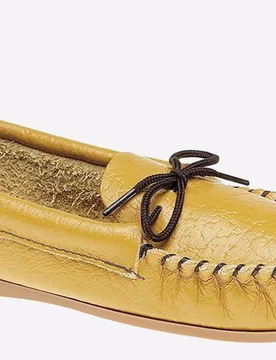 Gordon Moccasin Slippers Mens - Tan - Size Uk 9 - Mokkers - FashionsVida