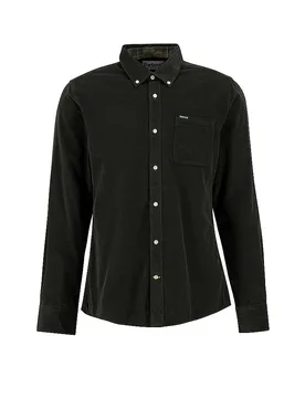 Camisa de pana RAMSEY verde oscuro M - Barbour - FashionsVida