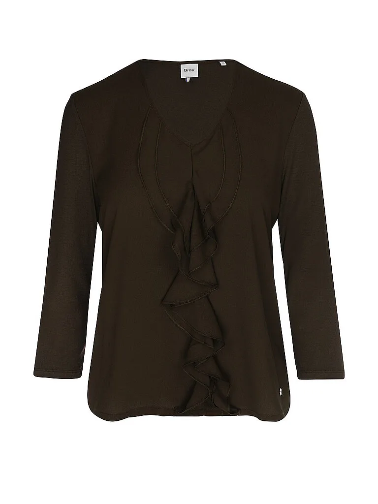 Blusenshirt CLARISA marrón 40 - Brax - FashionsVida