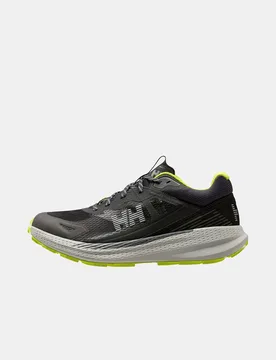 Men's Skyhawk Trail Running Shoes Black 10.5 - Black Lime - Male - Helly Hansen - FashionsVida