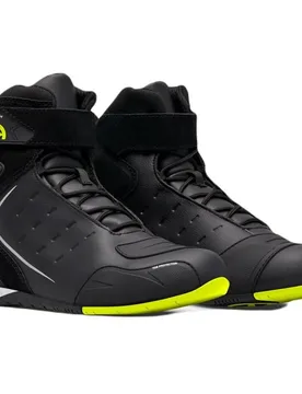 Scarpette Moto X-ROAD H2OUT Nero Giallo Fluo taglia 39 - Xpd - FashionsVida