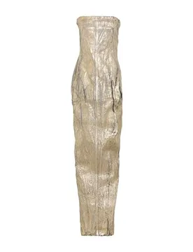 Vestido largo Mujer Platino 38 Mujer - Rick Owens - FashionsVida