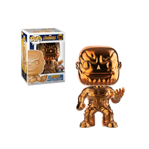 POP! Marvel - Avengers: Infinity War #289 Thanos (Orange Chrome) - Funko - FashionsVida