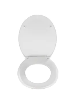 WC-Sitz Vigone Weiß, aus antibakteriellem Duroplast - WENKO - FashionsVida
