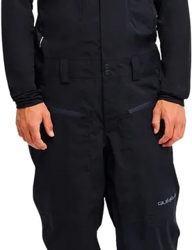 Salopette de snowboard stretch - Paramo Stretch 20K Bib Black - Taille S - Noir - Quiksilver - FashionsVida