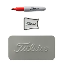 Metal Tin - Ball Marking Kit -, silber