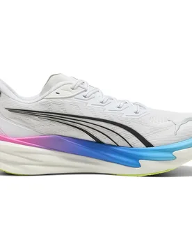 Scarpe Da Running Deviate Nitro™ White / Poison Pink / Ultra Blue EU 42 - Puma - FashionsVida