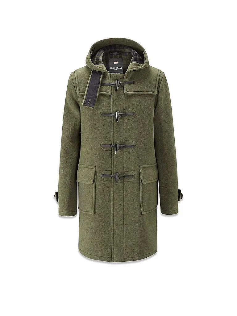 Dufflecoat MORRIS olive XXL Herren - Gloverall - FashionsVida
