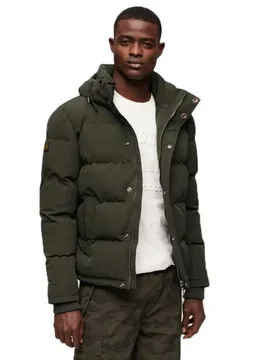 Veste Puffer Everest Short Army Green M - Superdry - FashionsVida