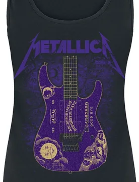 Top - Ouija Purple - M bis L - für Damen - Größe L - schwarz - EMP exklusives Merchandise! - Frauen - female - Metallica - FashionsVida