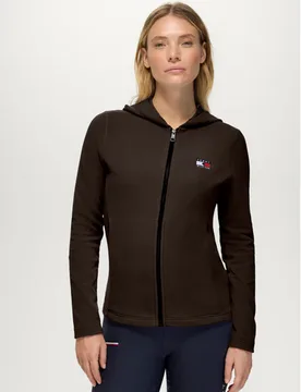 Damen Brushed Zipup Hoodie WHITNEY brookwood XS - Tommy hilfiger - FashionsVida