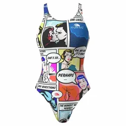 Comic Pro Resist Swimsuit Multicoloured L Women