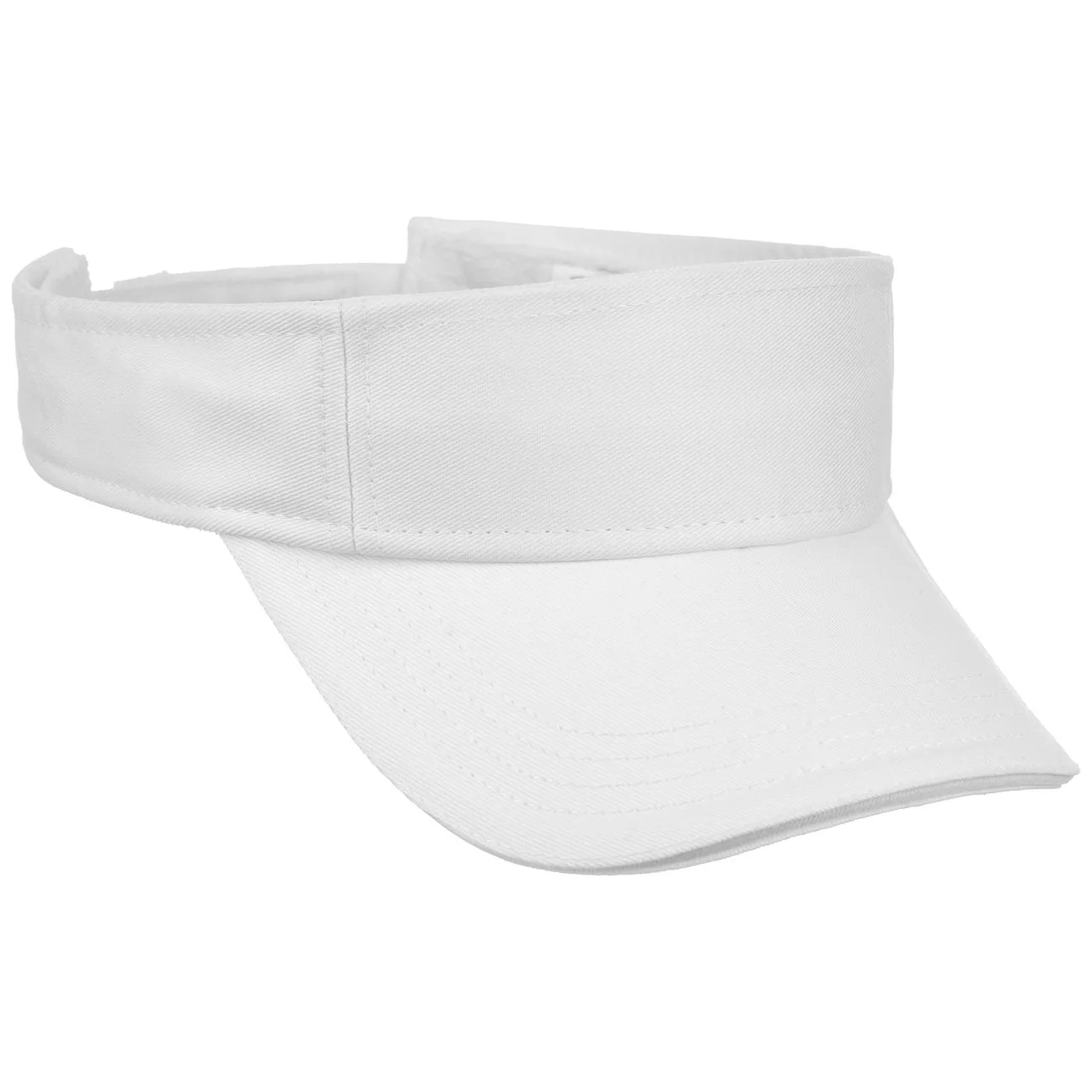 Classic Cotton Visor by - white - Female - Size: One Size - Lipodo - FashionsVida