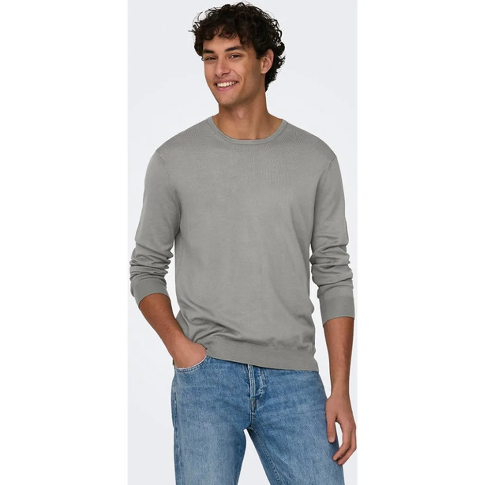 Only & Sons - Jersey de hombre con cuello caja - Only & Sons - FashionsVida