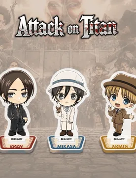 Attack on Titan Eren Yeager 10cm Acrylic Stand Keychain Q Ver Chibi Anime Desk Display Ornament Tabletop Decor Fan Gift Toy - Aliexpress - FashionsVida