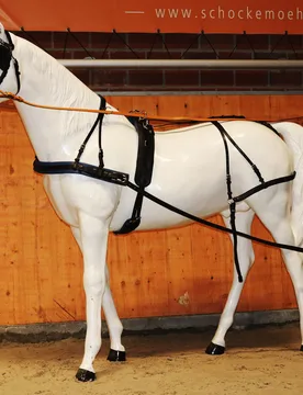 Manski Einspänner Geschirr FREETIME black/blue SH - Reitsport Manski - FashionsVida