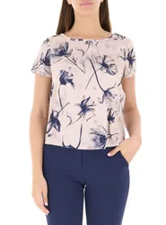 Blusa in satin CHAMPAGNE M