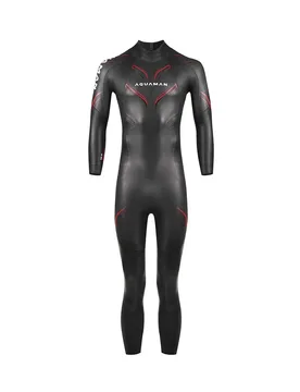 Tuta Da Triathlon A Maniche Lunghe Bionik 2 Mm Black M - Aquaman - FashionsVida