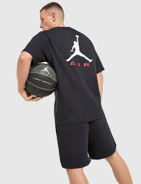 Mens Jumpman Air T-Shirt - Nero, nero nero Uomo taglia L - Jordan - FashionsVida