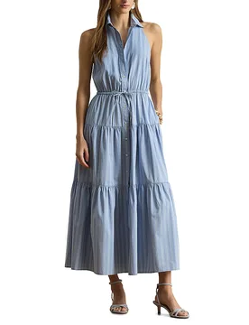 Midikleid azul claro 42 - Ralph Lauren - FashionsVida