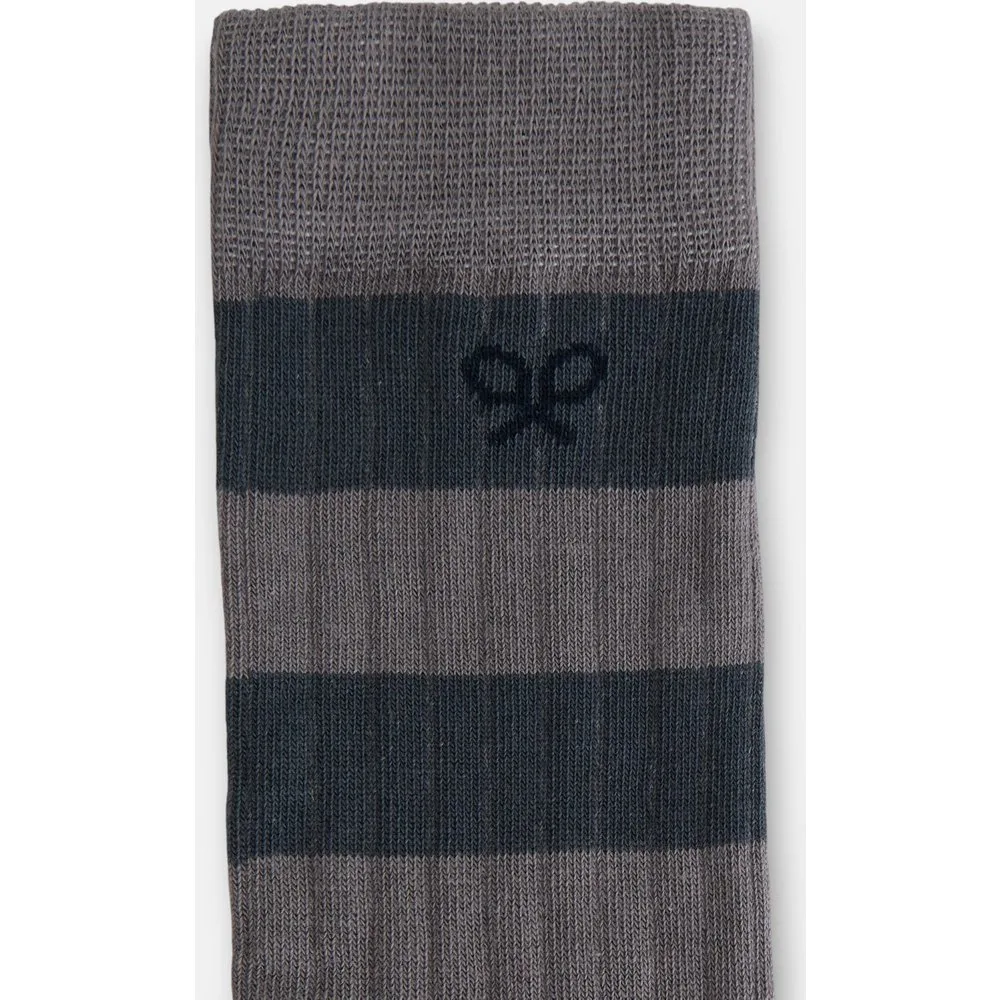Calcetín de hombre raya ancha bicolor - Silbon - FashionsVida