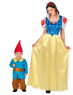 Märchen-Paarkostüm für Mutter und Kind Faschingskostüm bunt - BCI - FashionsVida