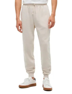 Pantaloni Sportivi Essential Terry Heathered Oatmilk L - Tommy hilfiger - FashionsVida