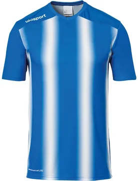 T-shirt à Manches Courtes Stripe 2.0 Azure Blue / White L - Uhlsport - FashionsVida