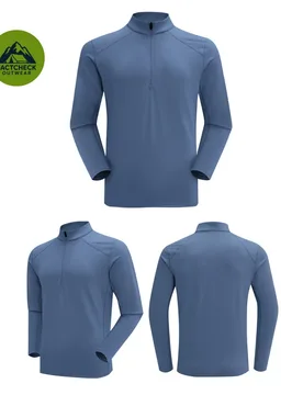FACTCHECK High Quality EU US Size Men Fitness Tshirt Gym Workout Lightweight Quick Dry Sports Long Sleeve Zip Collar Shirt - Aliexpress - FashionsVida