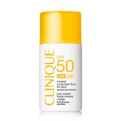 Mineral Sunscreen Fluid For Face SPF50